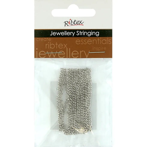 3mm x 2mm Metal Alloy Oval Link Chain (available in 5 colours)